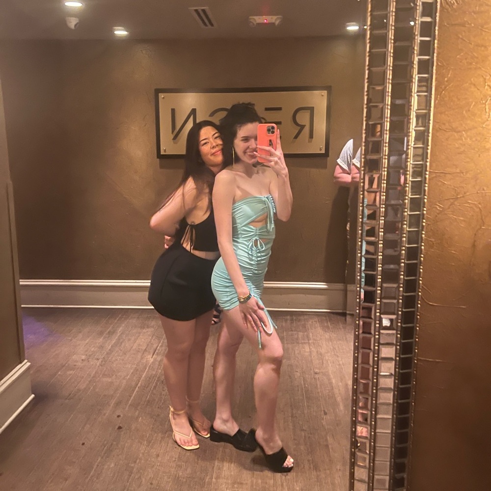 Size small Blue mini dress